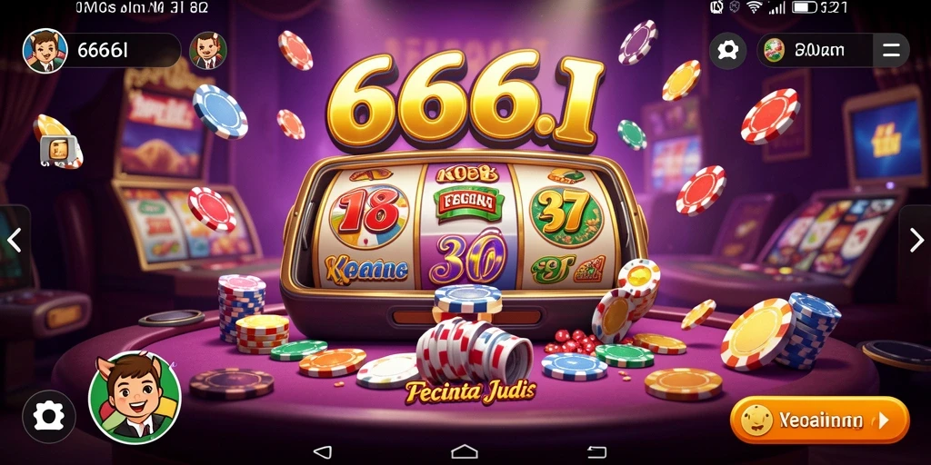 Tampilan menarik dari gameplay Kasino di 666I.