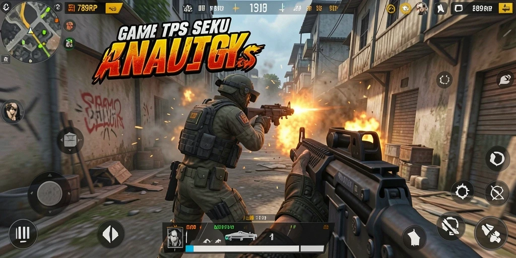Tampilan gameplay seru dan realistis di 789RP.