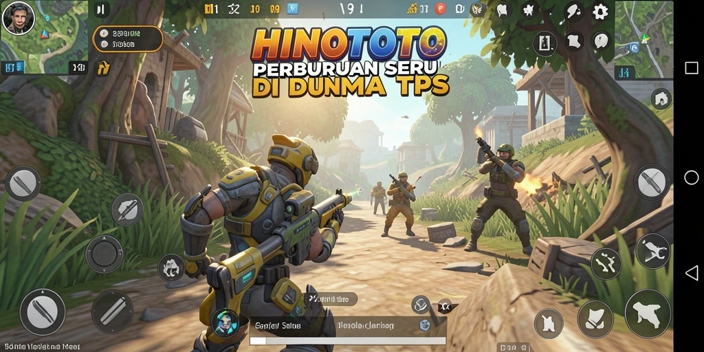 Gameplay HINOTOTO yang mendebarkan dan penuh aksi.