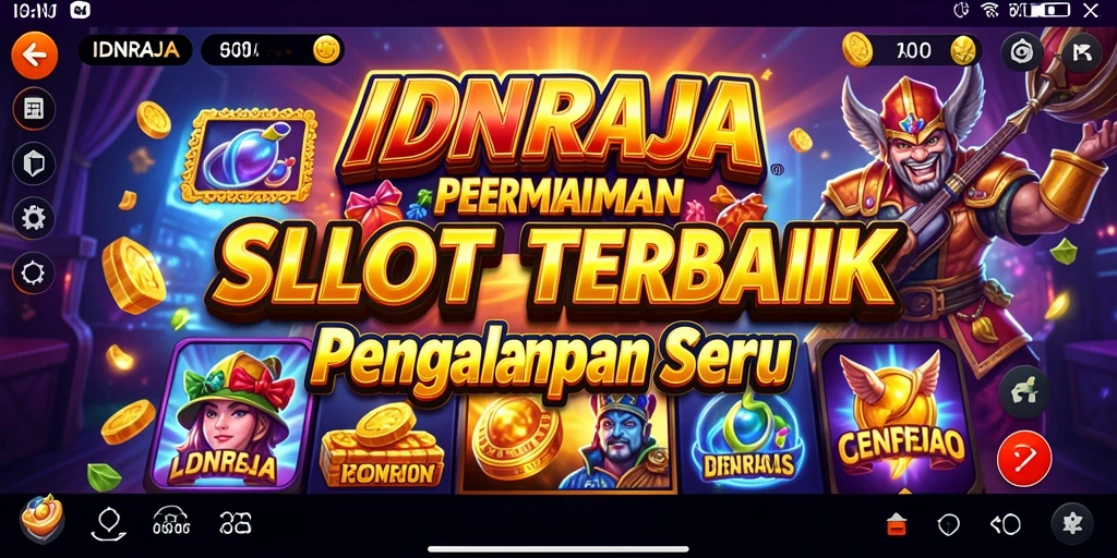 Tampilan menarik dari gameplay Slot IDNRAJA yang menegangkan.