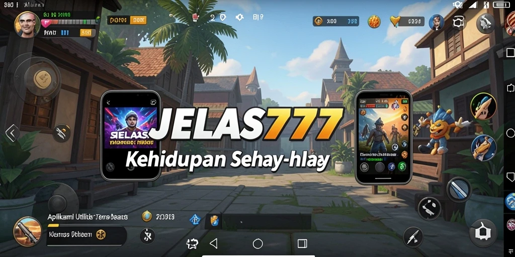 Tampilan utama JELAS777 dengan fitur utilitas yang luar biasa.