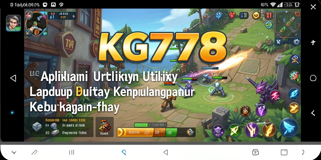 Screenshot KG778 menampilkan antarmuka user-friendly untuk manajemen tugas.