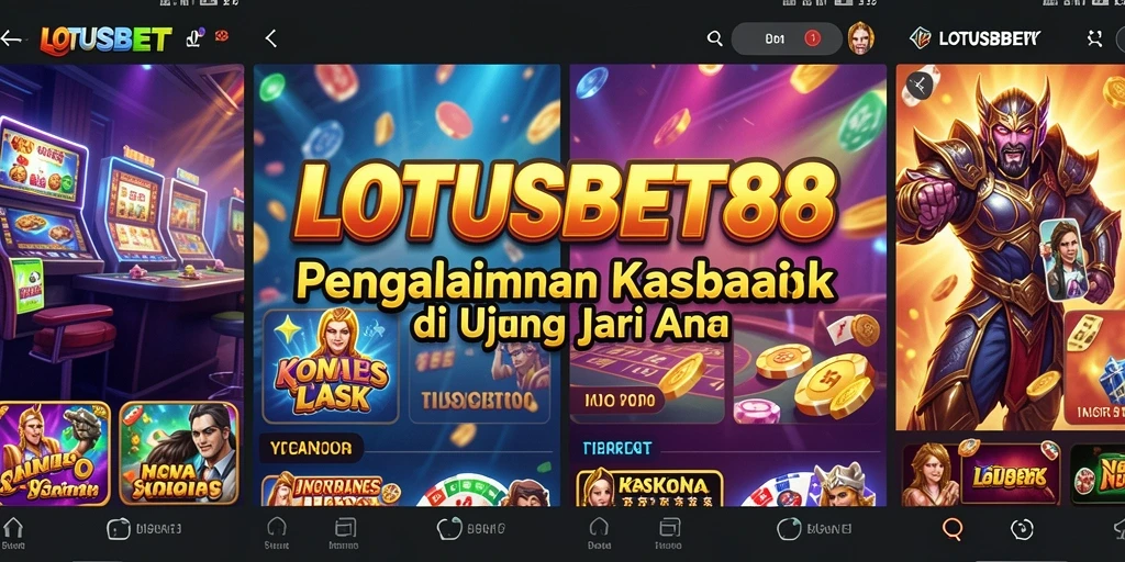 Gambaran seru dari gameplay Kasino di LOTUSBET88.