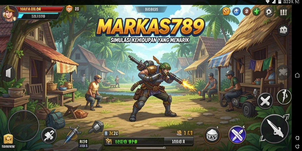 Tampilan menarik dari gameplay MARKAS789 yang menggambarkan simulasi kehidupan.