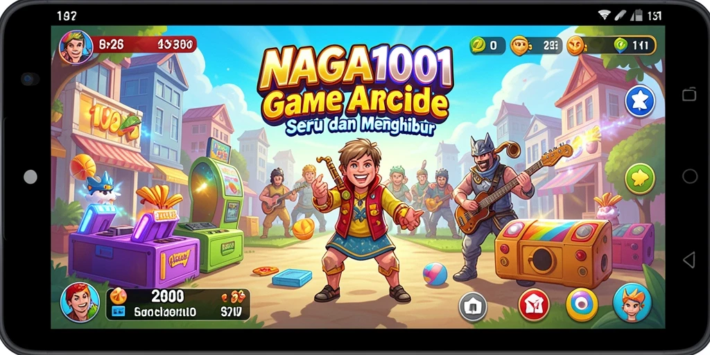 Tampilan gameplay NAGA1001 dengan aksi seru dan penuh warna.