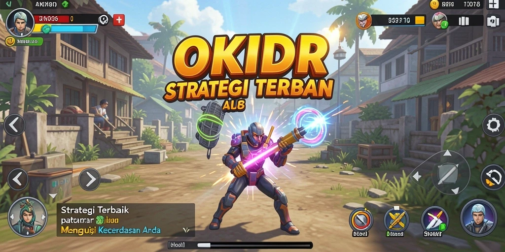 Tampilan gameplay OKIDR yang menantang dan strategis.