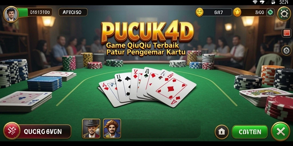 Screenshot gameplay PUCUK4D yang menampilkan pertarungan QiuQiu yang seru.