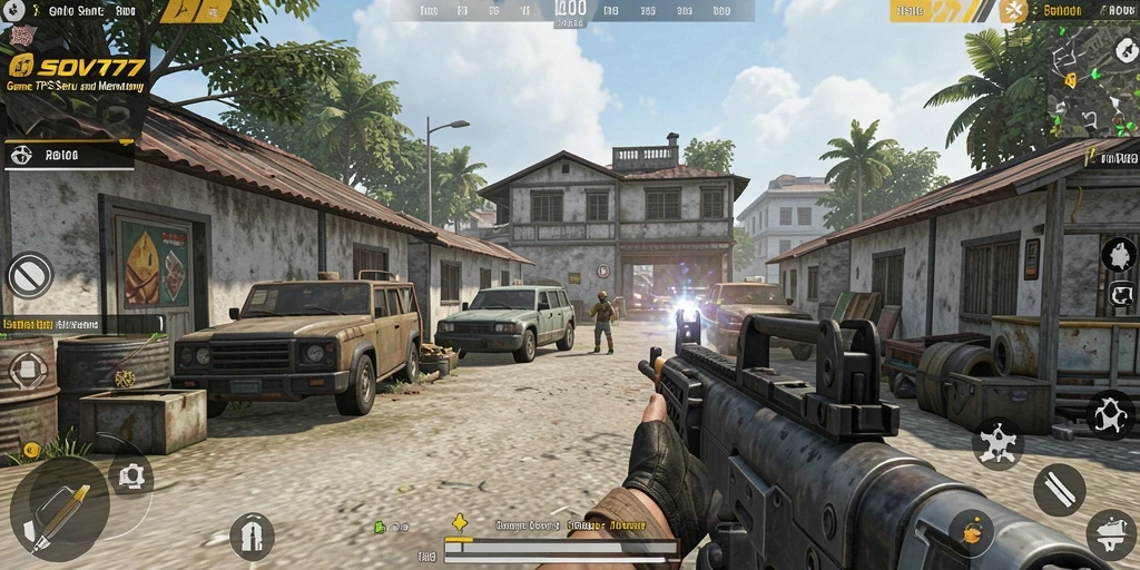Tampilan utama gameplay SOV777 yang mendebarkan dengan aksi seru.