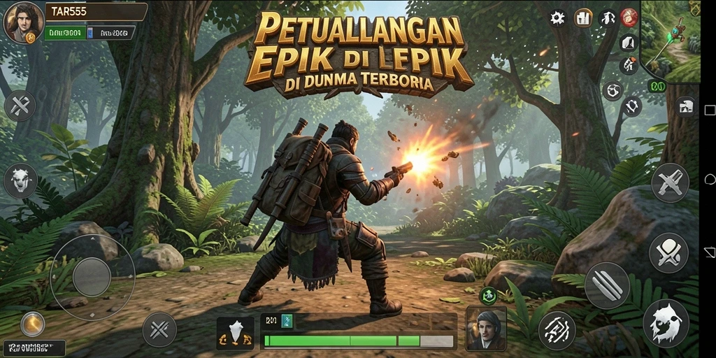 Menjelajahi dunia penuh misteri dalam TAR555.