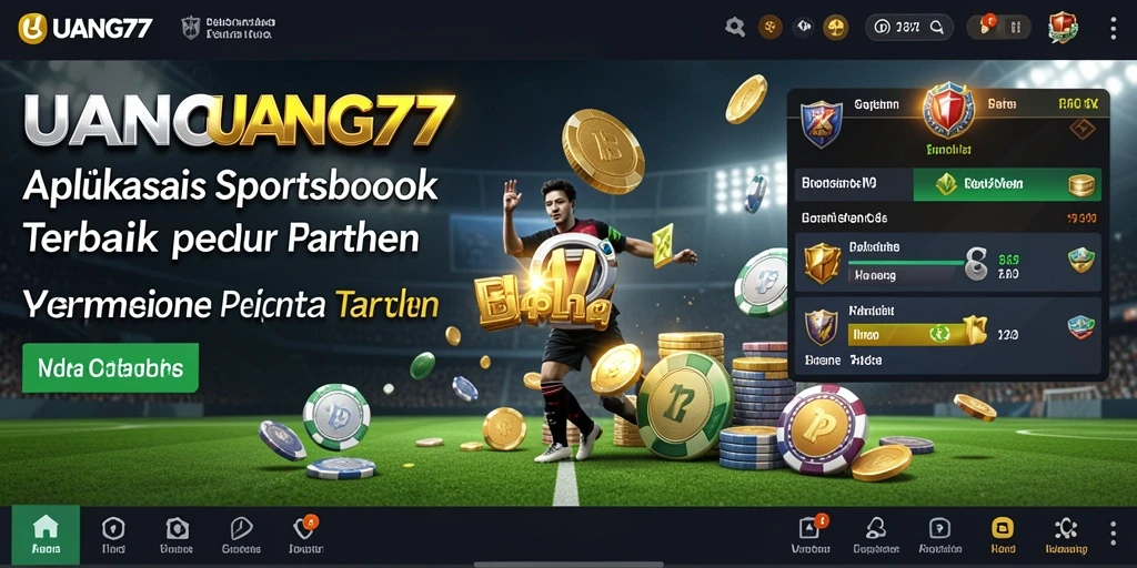 Screenshot UANG77 menampilkan antarmuka taruhan yang menarik.