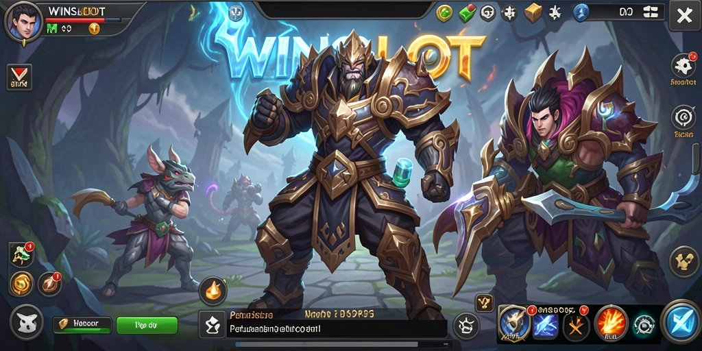 Tampilan gameplay menarik dari WINSLOT yang penuh petualangan.